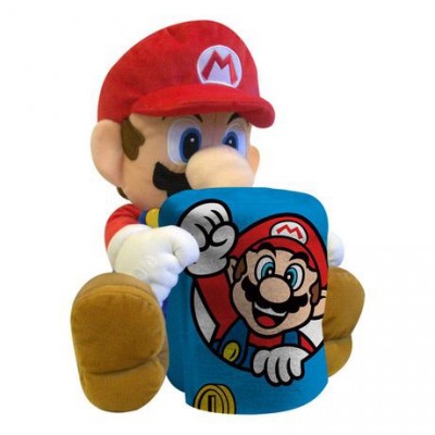 Doudou-oreiller Super Mario Bros 
